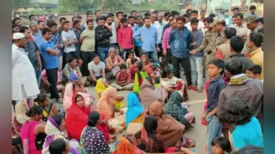 जवाहर नवोदय विद्यालय के छात्र के अपहरण की आशंका, छात्र को ढूंढने की मांग को लेकर तीन घंटे सड़क जाम