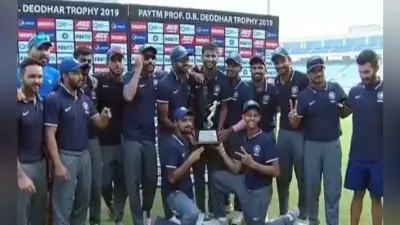 इंडिया बी ने देवधर ट्रॉफी का खिताब जीता, फाइनल में इंडिया सी को 51 रनों से हराया