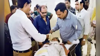 समस्तीपुर :कोर्ट परिसर में राजद नेता पर फायरिंग, एक कर्मचारी घायल
