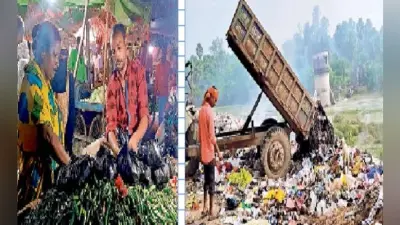 पॉलीथिन पर रोक बेअसर, शहर में धड़ल्ले से हो रहा उपयोग, हर दिन पांच क्विंटल पॉलीथिन का इस्तेमाल