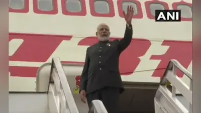 ब्रिक्स सम्मेलन में हिस्सा लेने के बाद प्रधानमंत्री नरेंद्र मोदी स्वदेश रवाना