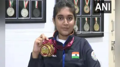 निशानेबाजी: 14 साल की ईशा सिंह ने एशियन शूटिंग चैंपियनशिप में जीता 3 गोल्ड मेडल, अगला लक्ष्य ओलंपिक