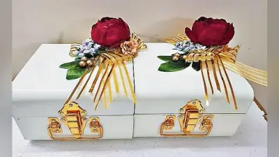 शादी का सीजन: ढोल के साथ रशियन गर्ल्स बैंड का क्रेज