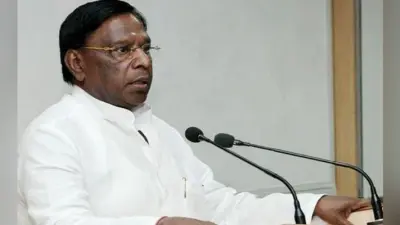 पुडुचेरी के मुख्यमंत्री नारायणसामी ने उपराज्यपाल बेदी को बताया ‘हिटलर की बहन”