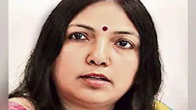 निधि खरे अपर सचिव के रूप में सूचीबद्ध