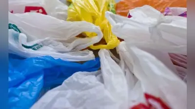 शहर के कोर्ट बाजार से प्लास्टिक की बड़ी खेप बरामद