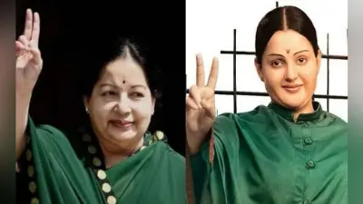 Thalaivi First Look: जयललिता के बायोपिक में कुछ ऐसा होगा कंगना का लुक, देखें Viral Photo