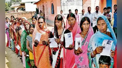 चतरा विधानसभा सीट : 10 किमी पैदल चल कर पहुंचे कुंदा-कान्हाचट्टी के वोटर