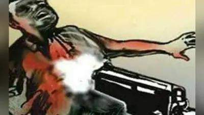 कपड़ा व्यवसायी को मारी गोली, मौत