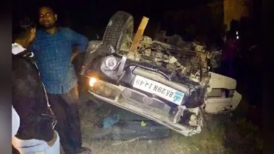 गोपालगंज : दो बोलेरो की टक्कर में तीन की मौत