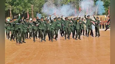 देश सेवा को 95 सैन्य अधिकारी समर्पित