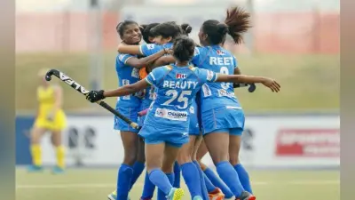 अंतिम मैच में हार के बावजूद भारतीय जूनियर महिला हॉकी टीम ने तीन देशों का टूर्नामेंट जीता