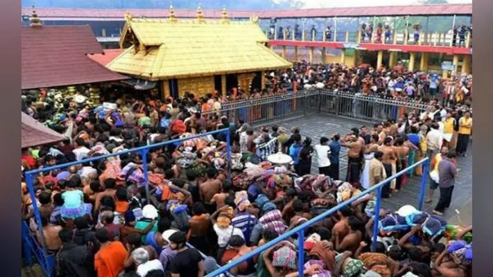 सबरीमाला में श्रद्धालुओं की भारी भीड़, आय 69 करोड़ के पार पहुंची