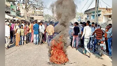 हरिहरगंज : ट्रेलर ने मजदूर को रौंदा, मौत