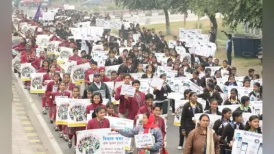Jharkhand Election 2019 : बोकारो में ‘प्रभात खबर’ ने निकाला मतदाता जागरूकता मार्च