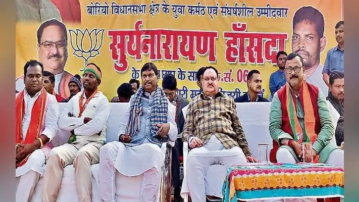 लूट के लिए बना है कांग्रेस व जेएमएम का गठबंधन – जेपी नड्डा