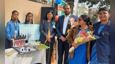 संत गैब्रिएल एंड मोनिका स्कूल में साइंस, ऑर्ट व क्राफ्ट प्रदर्शनी
