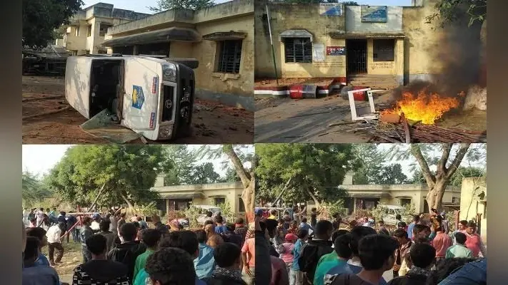 मधुबनी : पेट्रोल पंप मालिक की दिनदहाड़े हत्या कर 6 लाख की लूट, आक्रोशित भीड़ ने जमकर काटा बवाल