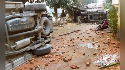 मधुबनी : पंप मालिक की हत्या, थाने में तोड़फोड़