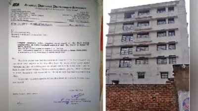 केएसटीपी आवासीय क्षेत्र में ननि से जी+6 की मंजूरी कैसे मिली?