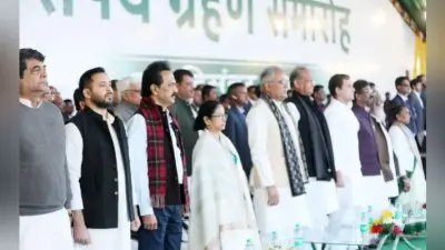 हेमंत सोरेन के शपथ ग्रहण में शामिल महागठबंधन के नेताओं पर बीजेपी नेता ने कसा तंज, कहा…
