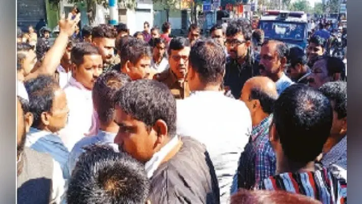 व्यवसायी को प्रताड़ित करने का आरोपी सिपाही गिरफ्तार