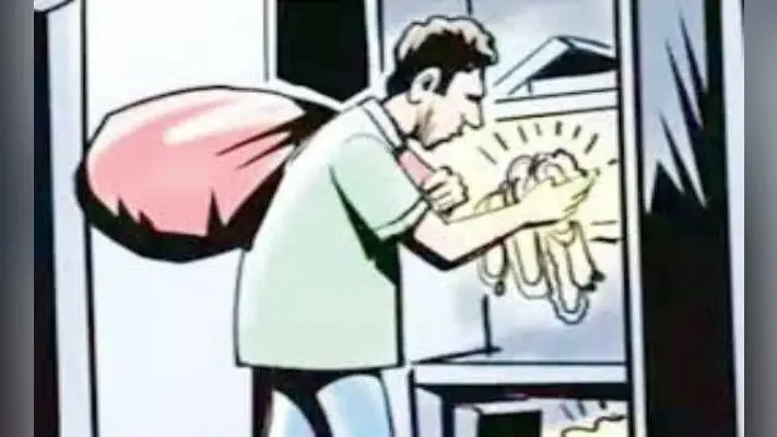 चोरों ने एएसआइ के बंद घर का ताला तोड़ कर लाखों की संपत्ति उड़ायी