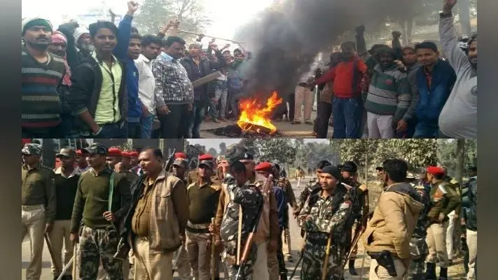 ऑटो चालक की गोली मार कर हत्या, आक्रोशित लोगों ने NH-107 को रखा घंटों जाम
