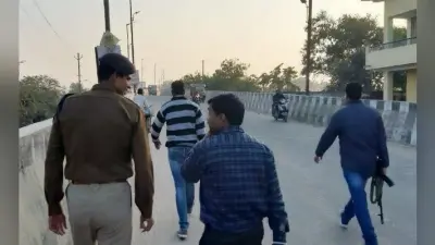 पलामू के शहरों में पुलिस फुट पेट्रोलिंग की शुरुआत, गांव तक होगा इस अभियान का विस्तार
