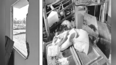 दो स्कूलों पर हाथियों का हमला, दीवार क्षतिग्रस्त, बच्चों के लिए रखे मध्याह्न योजना के राशन को किया नष्ट