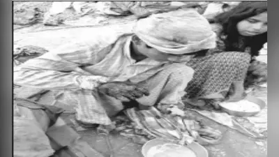 सागरद्वीप : मैदा, लाल रंग और जेली से बनाया घाव और मांग रहे भीख