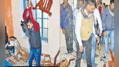 अविश्वास प्रस्ताव का सामना करने की जगह दही-चूड़ा खाते रहे टुनटुन साह, गुस्साये विरोधी पार्षदों ने उनके चेंबर को तोड़ डाला