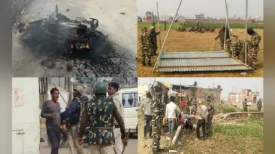 भारी बवाल के बीच प्रशासन ने दीघा की विवादित जमीन पर किया कब्जा, हंगामें में कई पुलिसकर्मी घायल