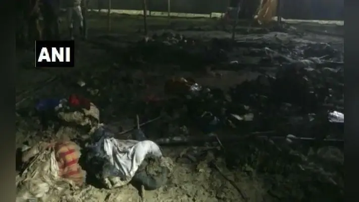 कुंभ मेला : इस बार कल्पवासी शिविर में लगी आग, लोगों में दहशत