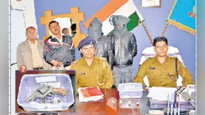 धनबाद : सुदामडीह व पाथरडीह डकैती कांड मामले में शामिल अपराधी हथियार के साथ गिरफ्तार