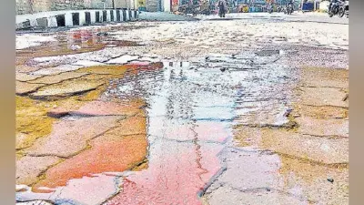 चास : निगम की टंकी से रोज हजारों लीटर पानी की हो रही बर्बादी