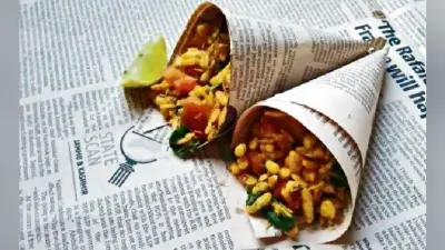अखबार में न लपेटें खाना