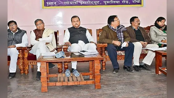रांची : आदिवासी मूलवासी संगठनों ने 24 सूत्री पीपुल्स एजेंडे पर मांगा समर्थन