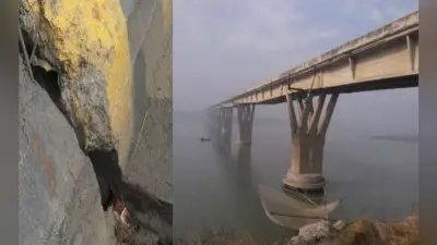 पूर्वोत्तर भारत को जोड़ने वाले कुर्सेला पुल का पिलर धंसा, वाहनों के परिचालन पर लगा रोक