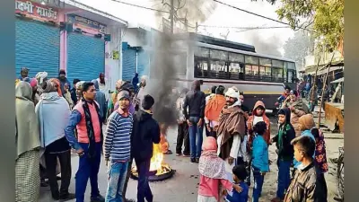 सीवान : राजद जिला उपाध्यक्ष पर फायरिंग, बचे, आक्रोशितों ने आगजनी कर जाम की सड़क