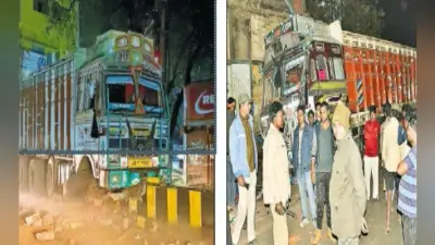 देवघर : देवघर की सड़कों पर ट्रकों का आतंक, नहीं संभले, तो रौंदते हुए निकल जायेगी ट्रकें