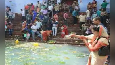 गया : मौनी अमावस्या पर सैकड़ों तीर्थयात्रियों ने किया पिंडदान