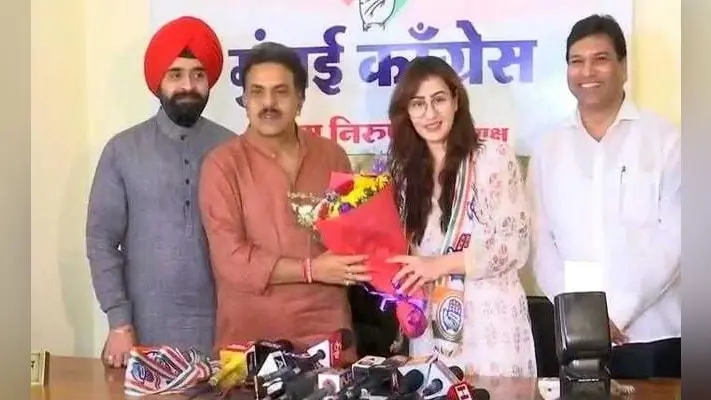 सही पकड़े हैं? ”अंगूरी भाभी” शिल्पा शिंदे ने थामा कांग्रेस का हाथ