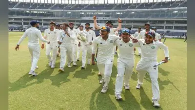 रणजी ट्रॉफी चैंपियन टीम विदर्भ को मिलेगा तीन करोड़ रुपये का इनाम