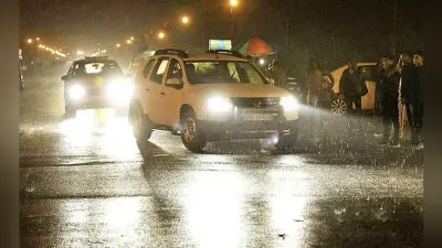 मुजफ्फरपुर : मौसम ने लिया करवट हवा के साथ बूंदाबांदी