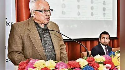 नेशनल इंस्टीट्यूट ऑफ अर्बन अफेयर्स के डायरेक्टर डॉ जगन शाह बोले, शहरों के विकास में आबादी व पॉलिटिकल प्रेशर बाधक