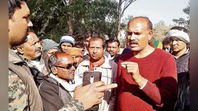 पलामू : ट्रक के धक्के से युवक की मौत, चालक को छोड़ परिजनों को किया गिरफ्तार