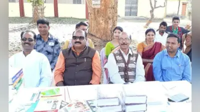 सरस्वती पूजा के समापन पर सिमडेगा कॉलेज में क्वीज का आयोजन