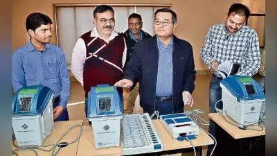 रांची : ख्यांग्ते ने कहा, पूरी तरह सुरक्षित है इवीएम व वीवीपैट