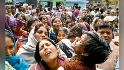 सीवान में एक साथ उठीं सात अर्थियां, बिलख उठे लोग